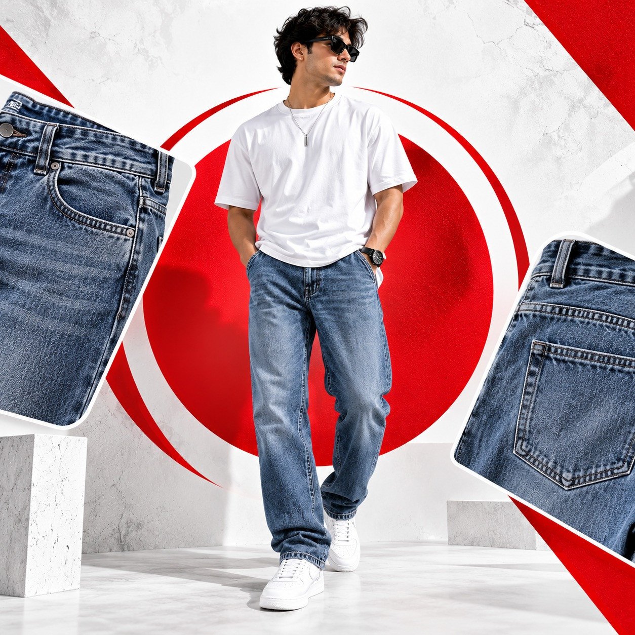 REGULER FIT JEANS