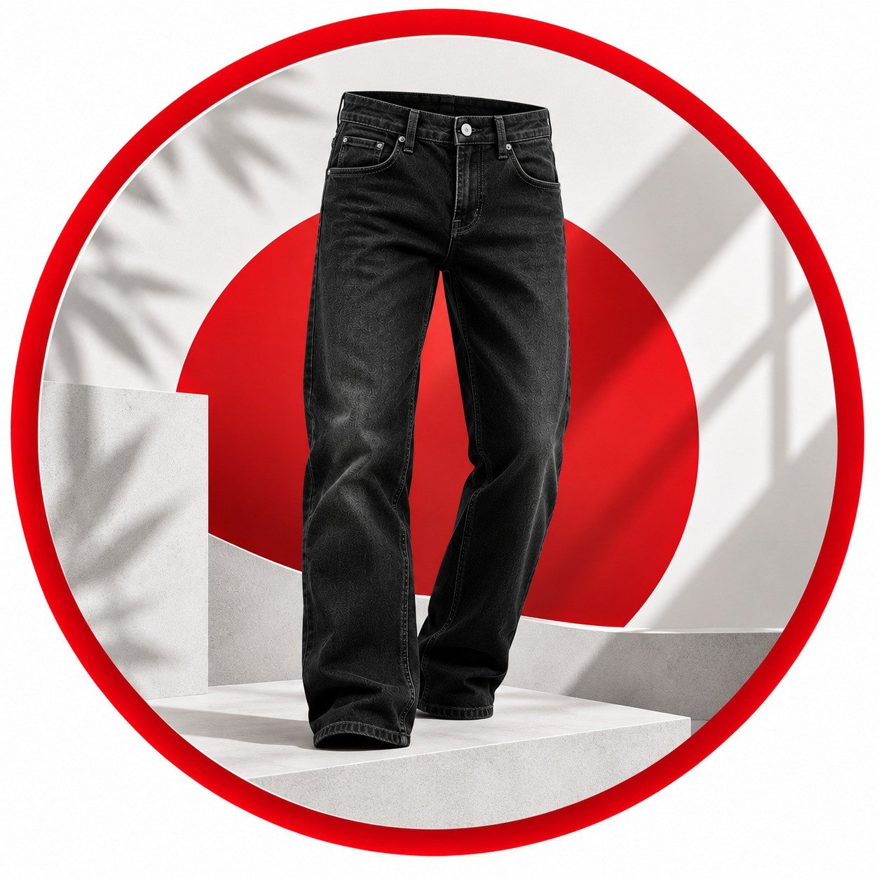 STRAIGHT FIT JEANS